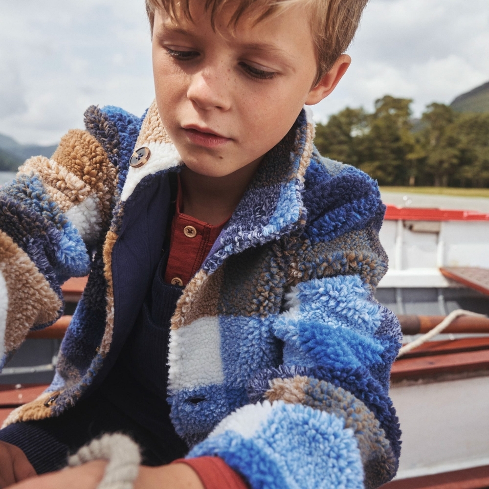 EUC Mini Boden - Ultimate Cozy Borg  Jacket (6-7Y)